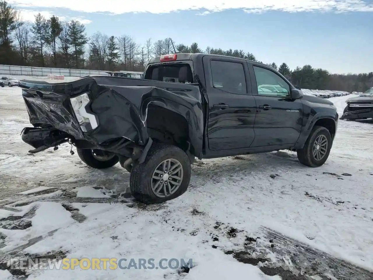 3 Фотография поврежденного автомобиля 1GCGSCEC0P1123797 CHEVROLET COLORADO 2023