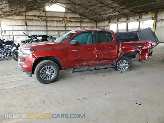 1 Photograph of a damaged car 1GCGSCEC5P1222809 CHEVROLET COLORADO 2023
