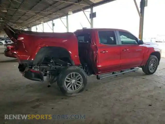 3 Photograph of a damaged car 1GCGSCEC5P1222809 CHEVROLET COLORADO 2023