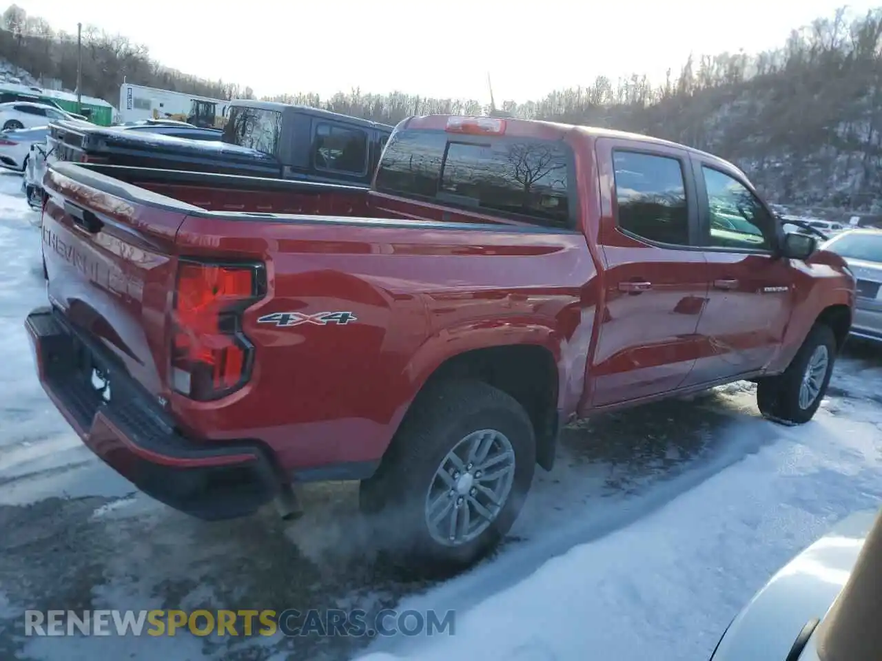 3 Photograph of a damaged car 1GCGTCEC8P1236801 CHEVROLET COLORADO 2023
