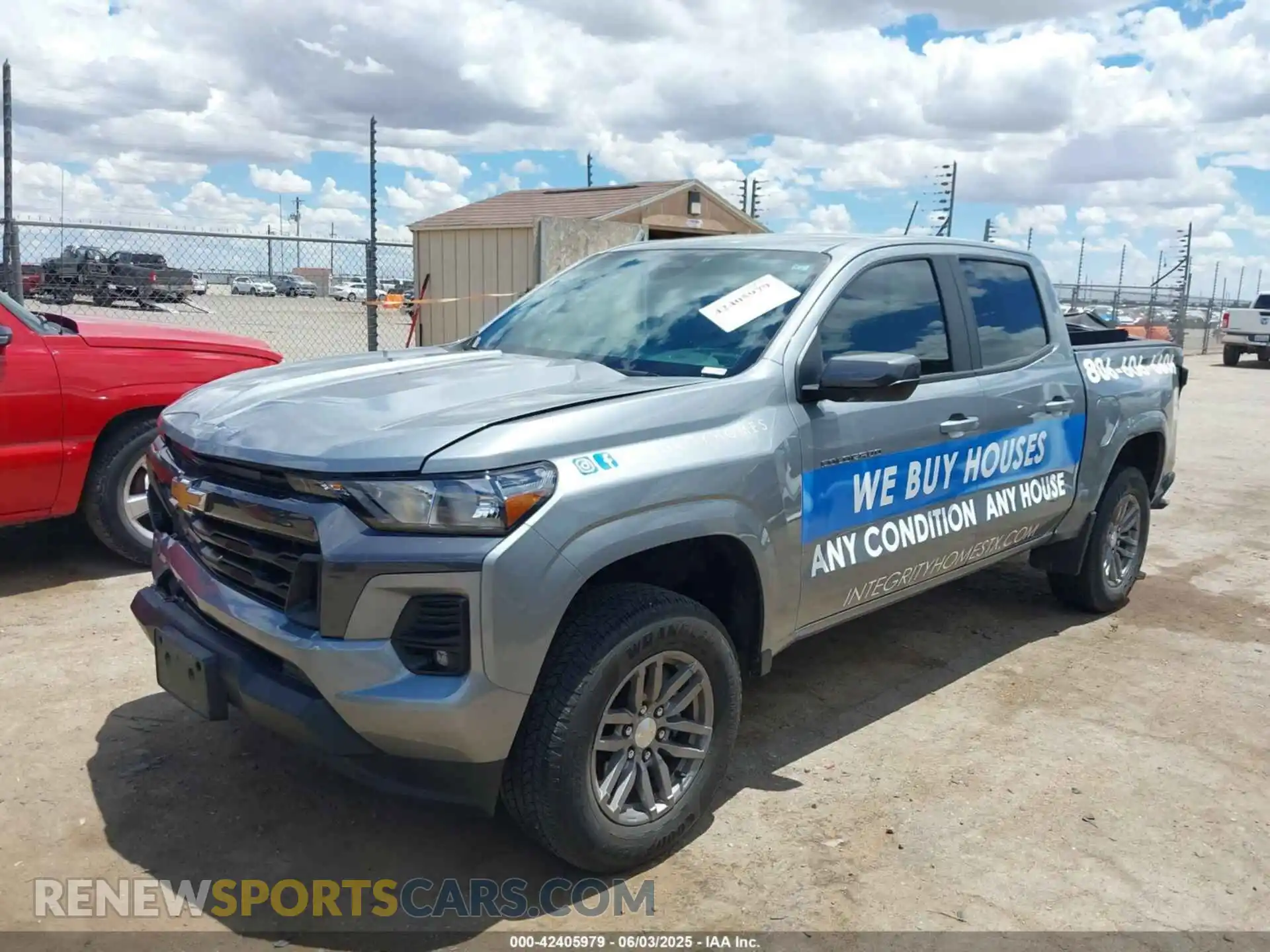 2 Photograph of a damaged car 1GCPSCEK0P1238083 CHEVROLET COLORADO 2023