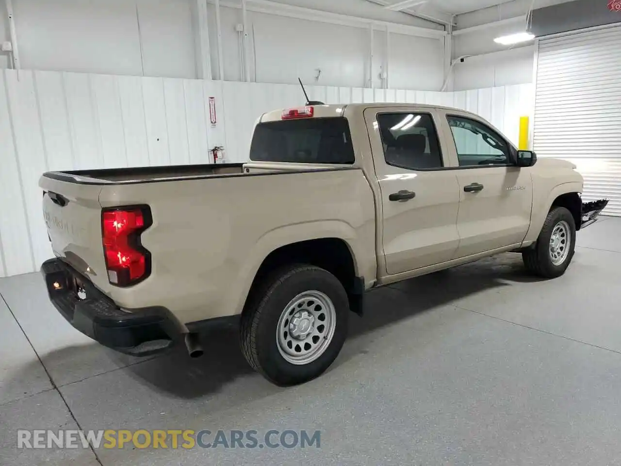 3 fotografías del automóvil dañado 1GCGSBEC1R1145420 CHEVROLET COLORADO 2024