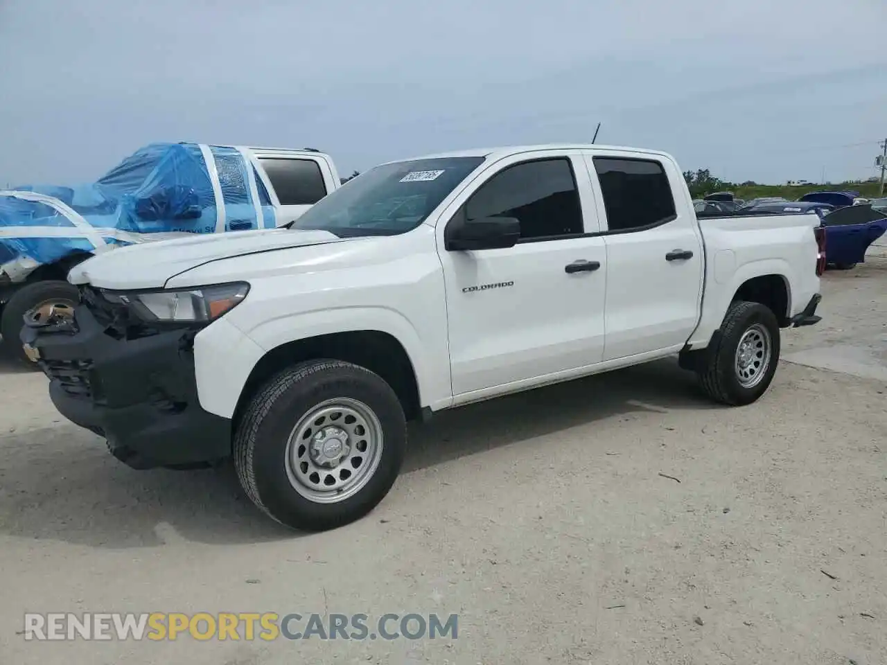 1 fotografías del automóvil dañado 1GCGSBEC4R1214049 CHEVROLET COLORADO 2024