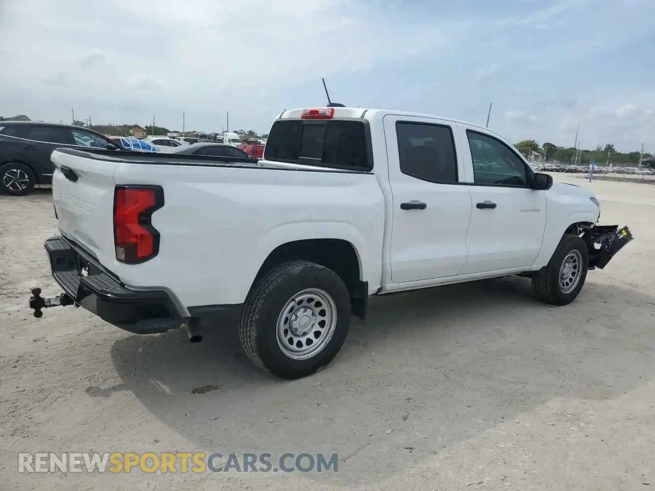 3 fotografías del automóvil dañado 1GCGSBEC4R1214049 CHEVROLET COLORADO 2024