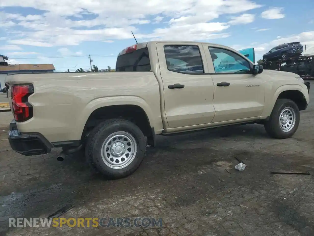 3 fotografías del automóvil dañado 1GCGSBEC7R1134986 CHEVROLET COLORADO 2024