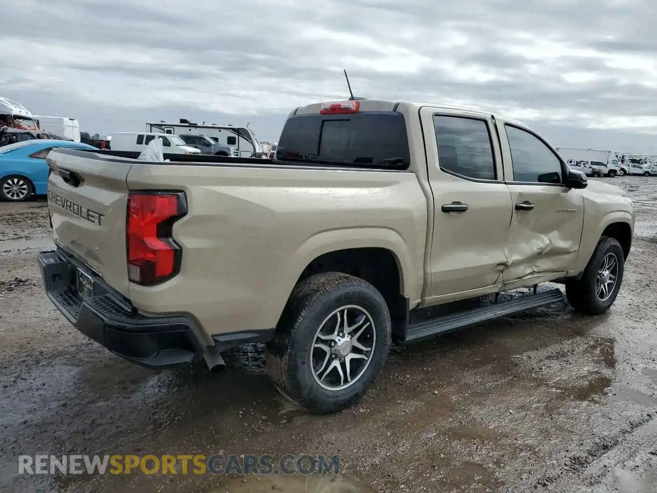 3 fotografías del automóvil dañado 1GCGSBEC7R1190541 CHEVROLET COLORADO 2024