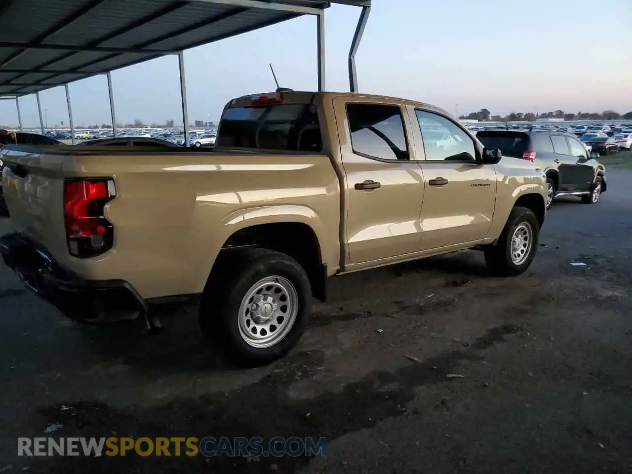 3 fotografías del automóvil dañado 1GCGSBEC7R1199319 CHEVROLET COLORADO 2024