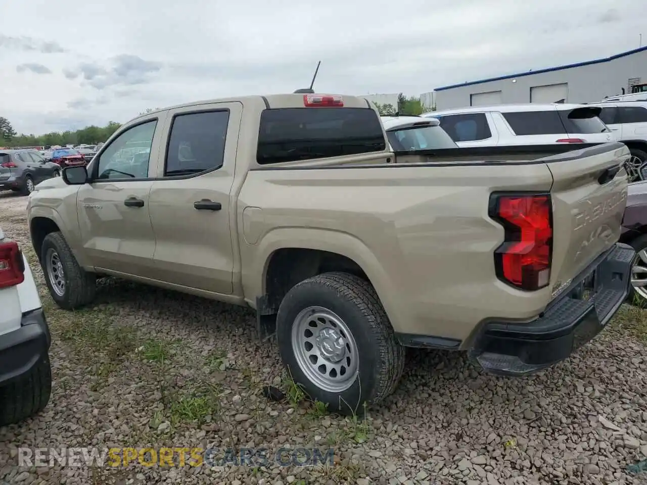 2 fotografías del automóvil dañado 1GCGSBEC8R1135600 CHEVROLET COLORADO 2024