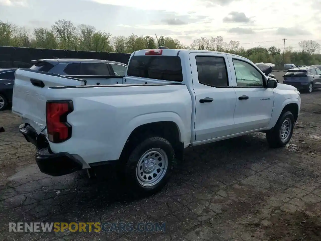 3 fotografías del automóvil dañado 1GCGSBEC9R1269015 CHEVROLET COLORADO 2024