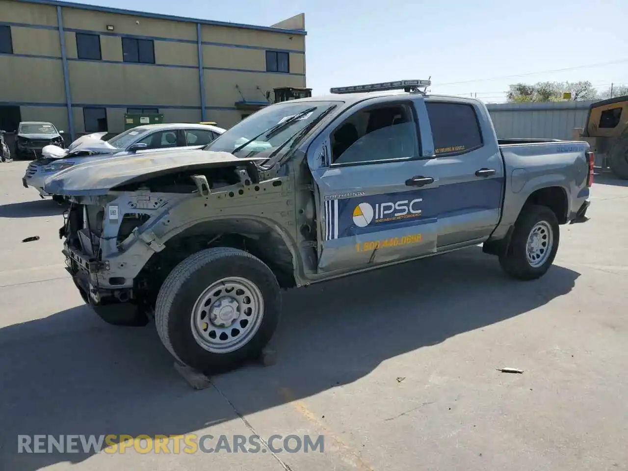 1 fotografías del automóvil dañado 1GCGSBECXR1232006 CHEVROLET COLORADO 2024
