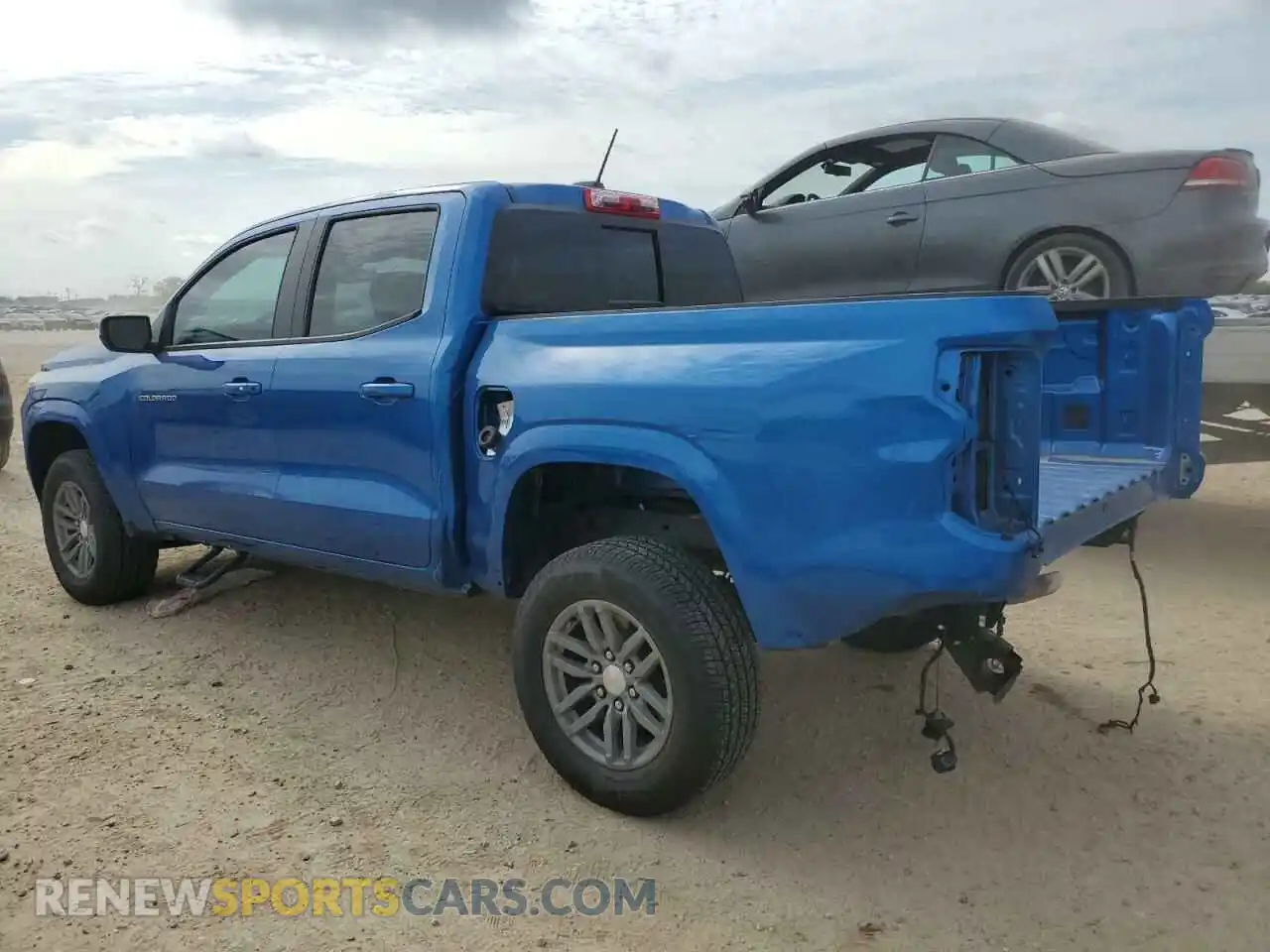 2 fotografías del automóvil dañado 1GCGSCEC5R1154501 CHEVROLET COLORADO 2024