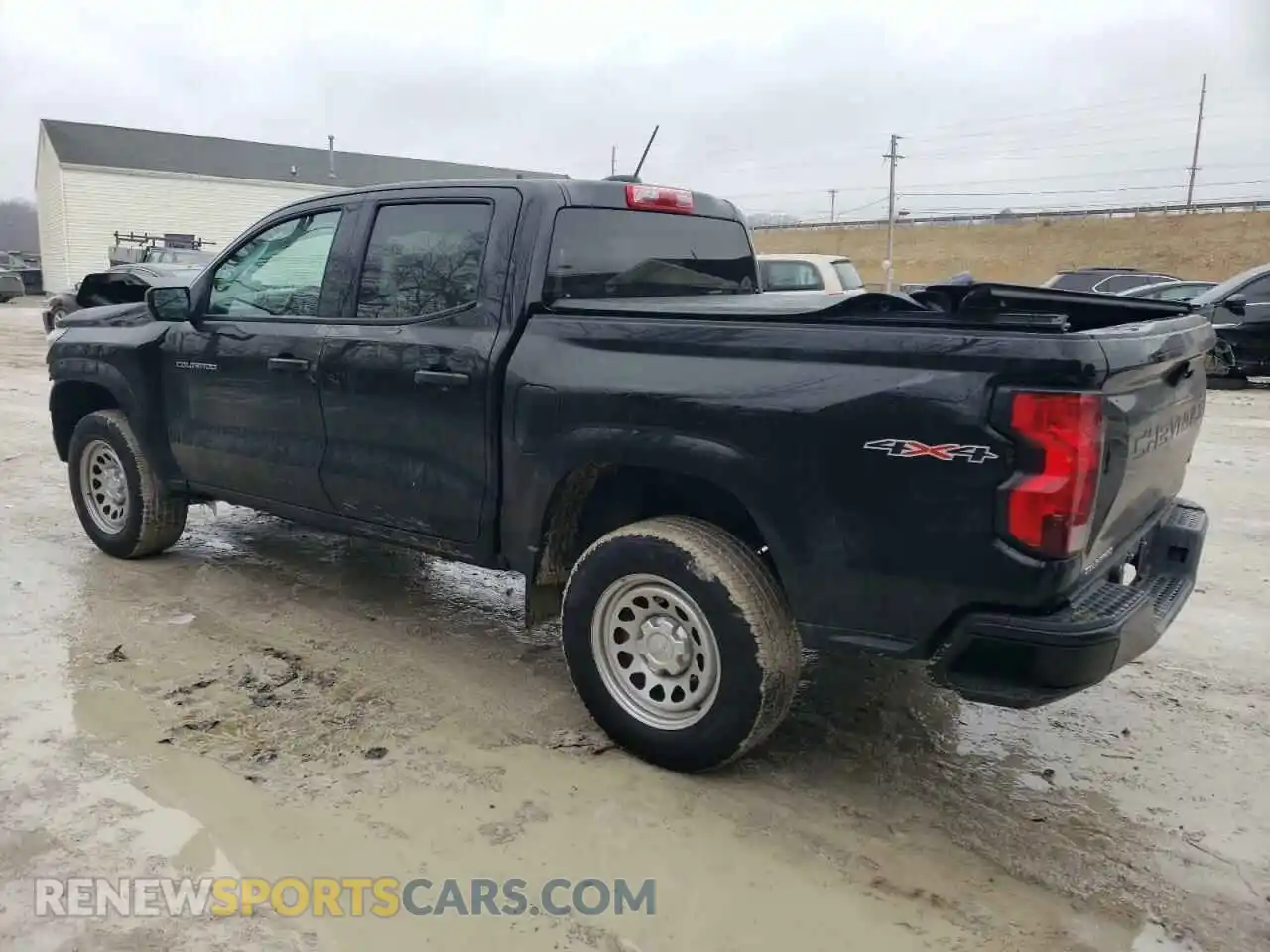 2 fotografías del automóvil dañado 1GCGTBEC4R1137809 CHEVROLET COLORADO 2024