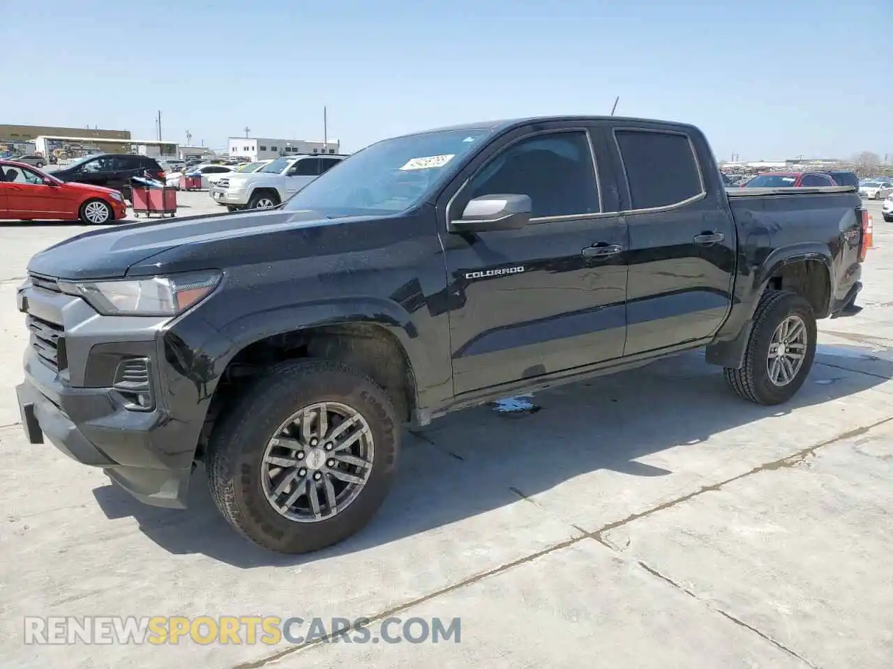 1 fotografías del automóvil dañado 1GCGTCEC7R1132075 CHEVROLET COLORADO 2024
