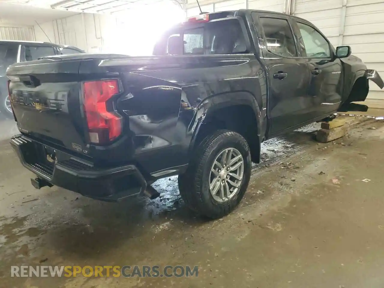 3 fotografías del automóvil dañado 1GCPSCEK0R1315831 CHEVROLET COLORADO 2024