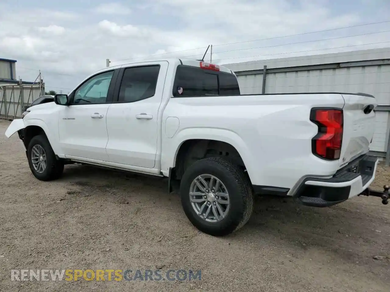 2 fotografías del automóvil dañado 1GCPSCEK6R1283497 CHEVROLET COLORADO 2024