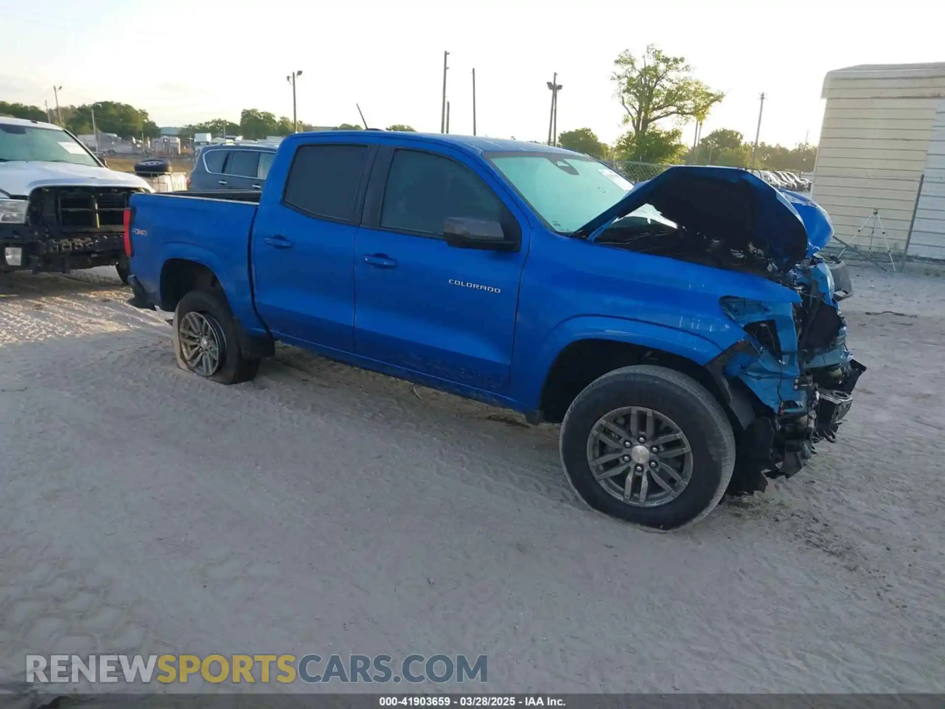 1 fotografías del automóvil dañado 1GCPTCEK2R1140656 CHEVROLET COLORADO 2024