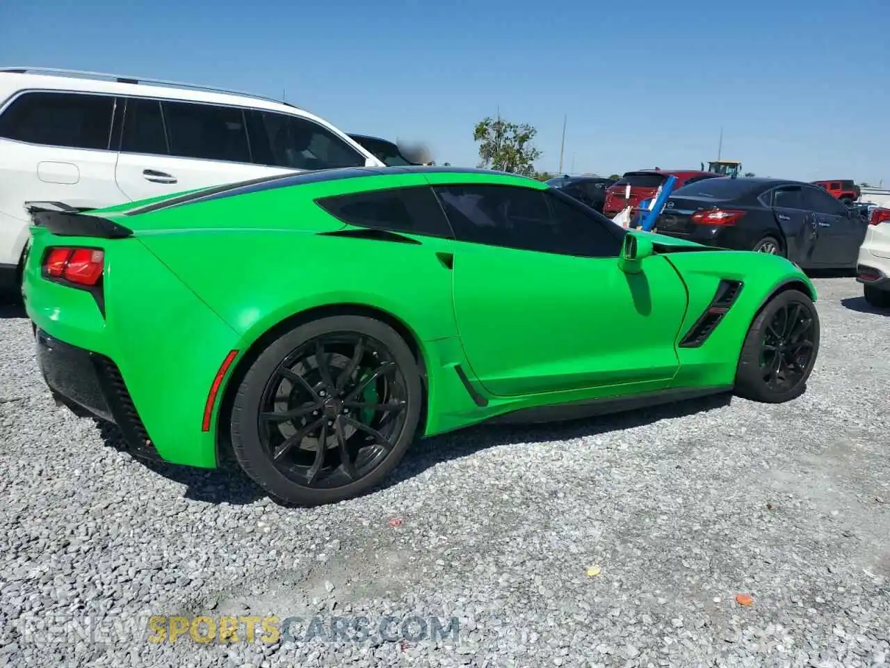 3 Photograph of a damaged car 1G1YW2D74K5115770 CHEVROLET CORVETTE 2019