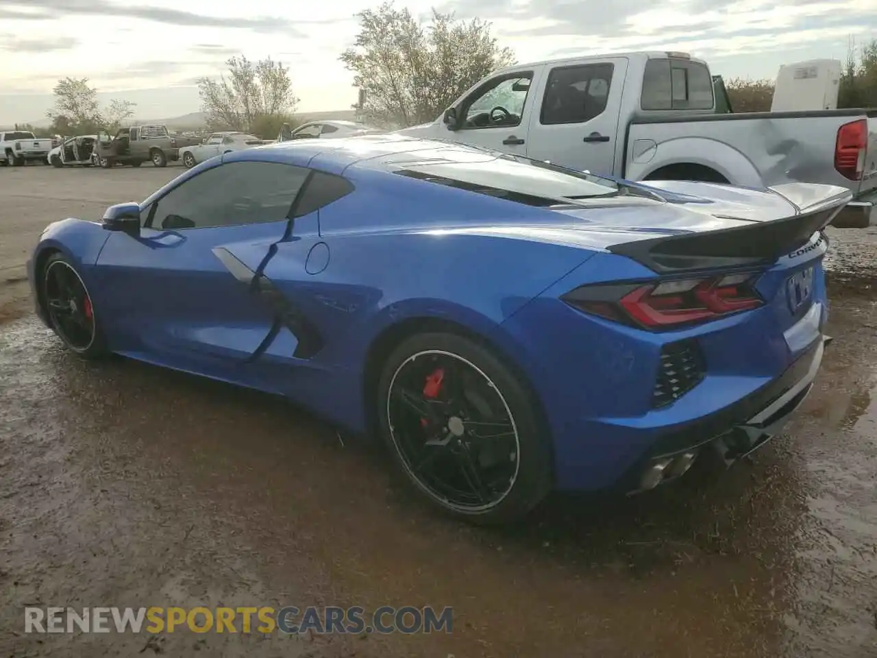 2 Photograph of a damaged car 1G1Y62D49L5117831 CHEVROLET CORVETTE 2020