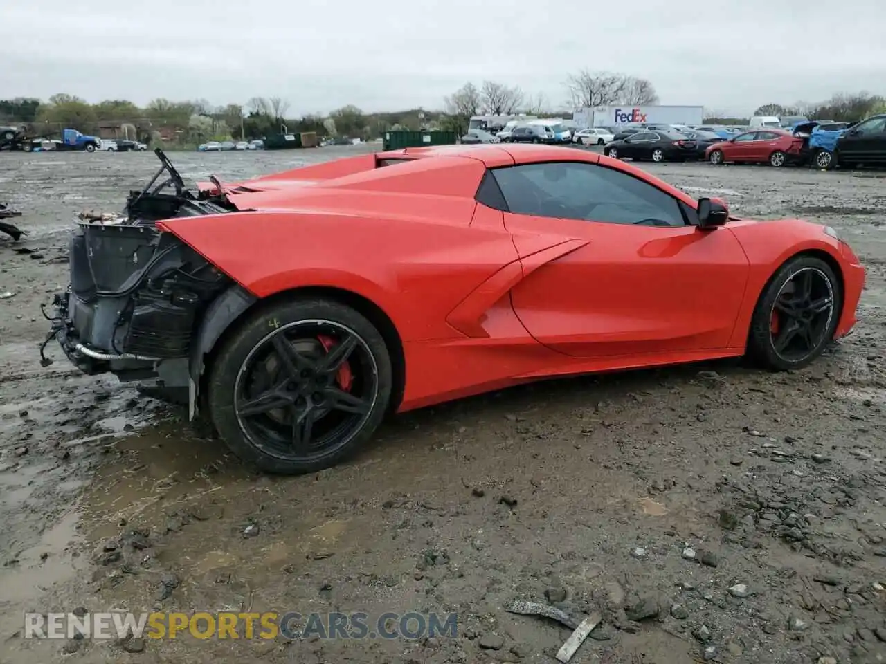 3 Фотография поврежденного автомобиля 1G1Y83D46L5111601 CHEVROLET CORVETTE 2020