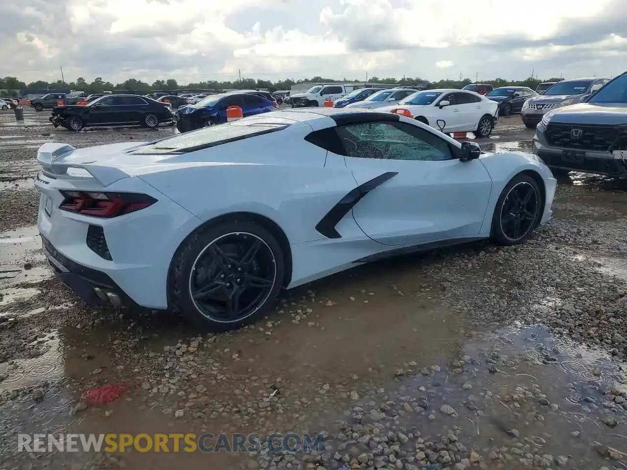 3 Фотография поврежденного автомобиля 1G1YA2D41M5112817 CHEVROLET CORVETTE 2021