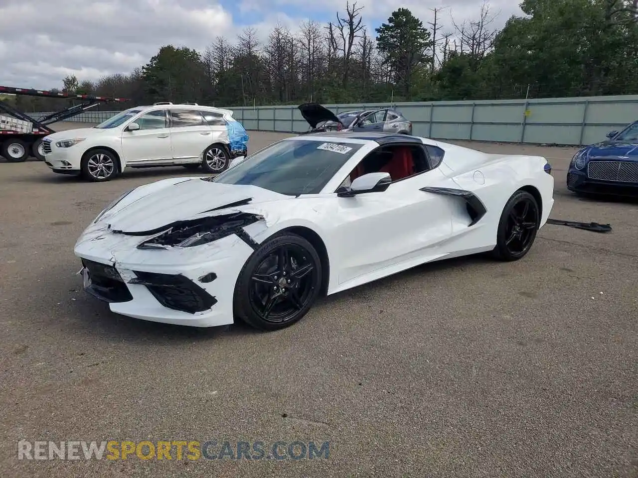 1 fotografías del automóvil dañado 1G1YA2D46M5123005 CHEVROLET CORVETTE 2021