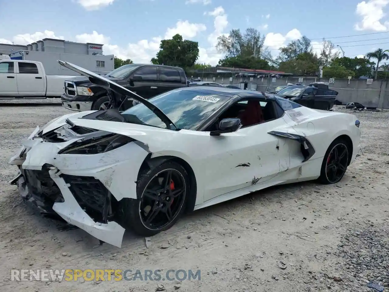1 Photograph of a damaged car 1G1YA3D47M5119941 CHEVROLET CORVETTE 2021