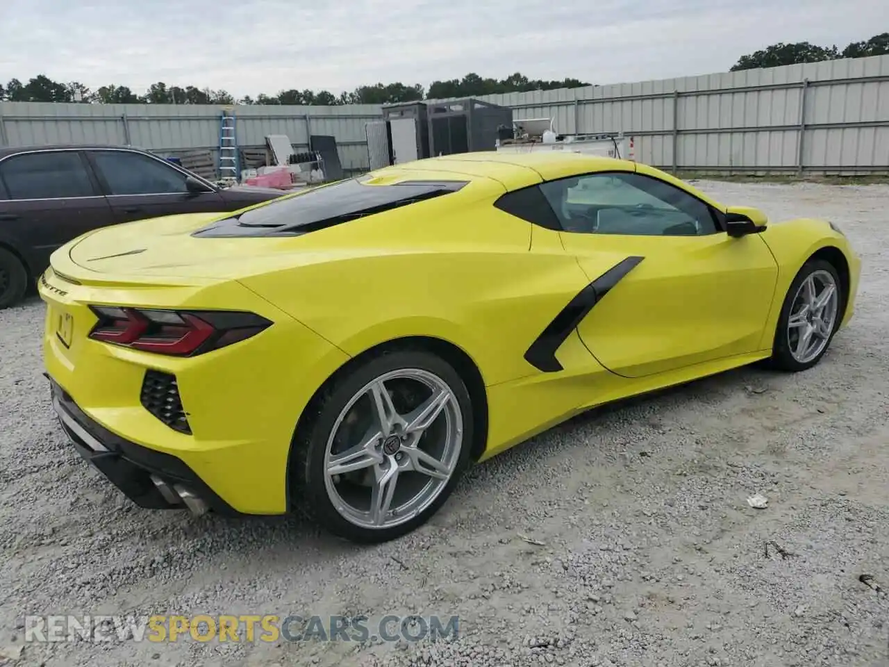 3 Photograph of a damaged car 1G1YB2D41M5125614 CHEVROLET CORVETTE 2021