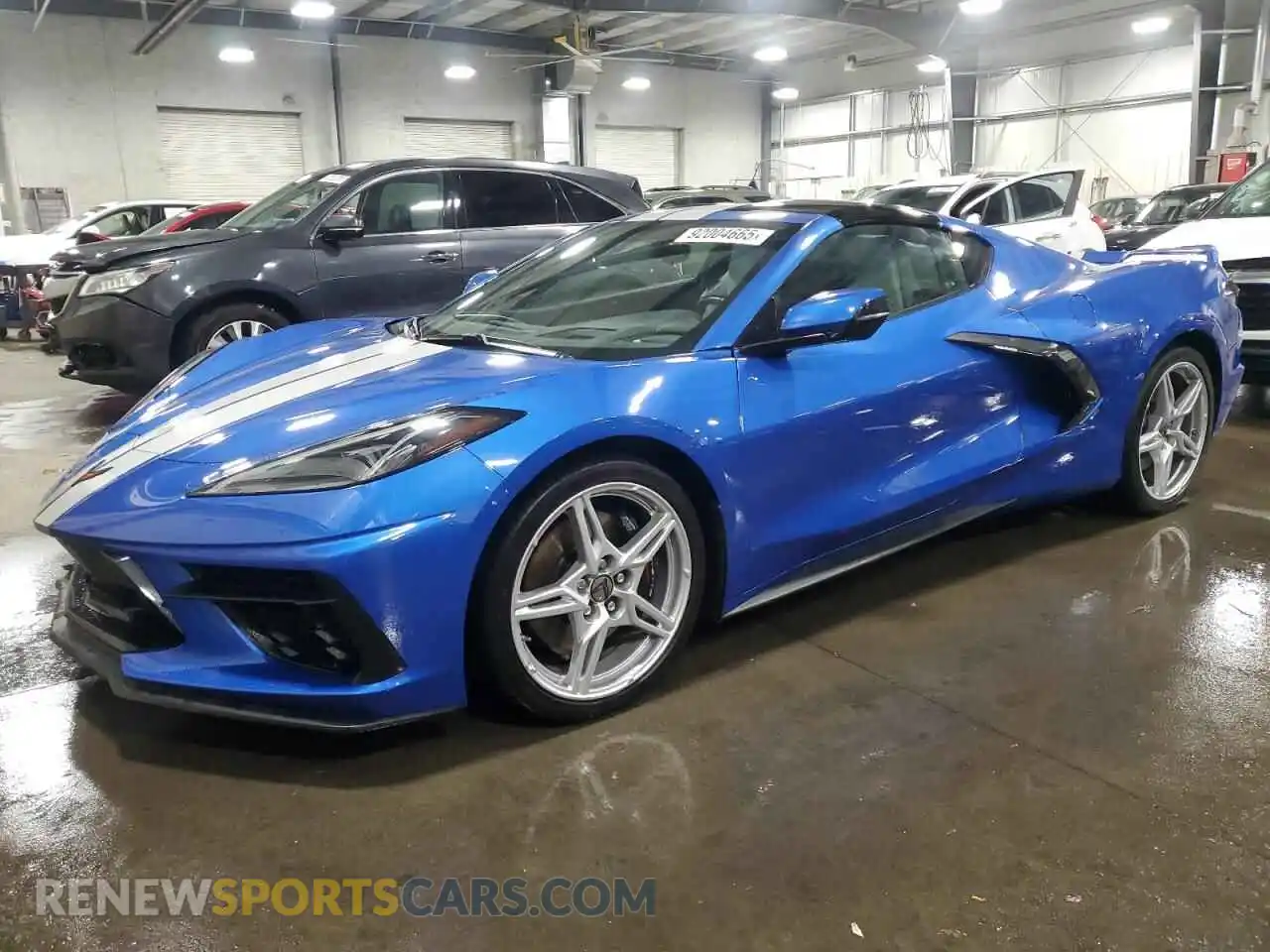 1 Photograph of a damaged car 1G1YB2D44M5101856 CHEVROLET CORVETTE 2021