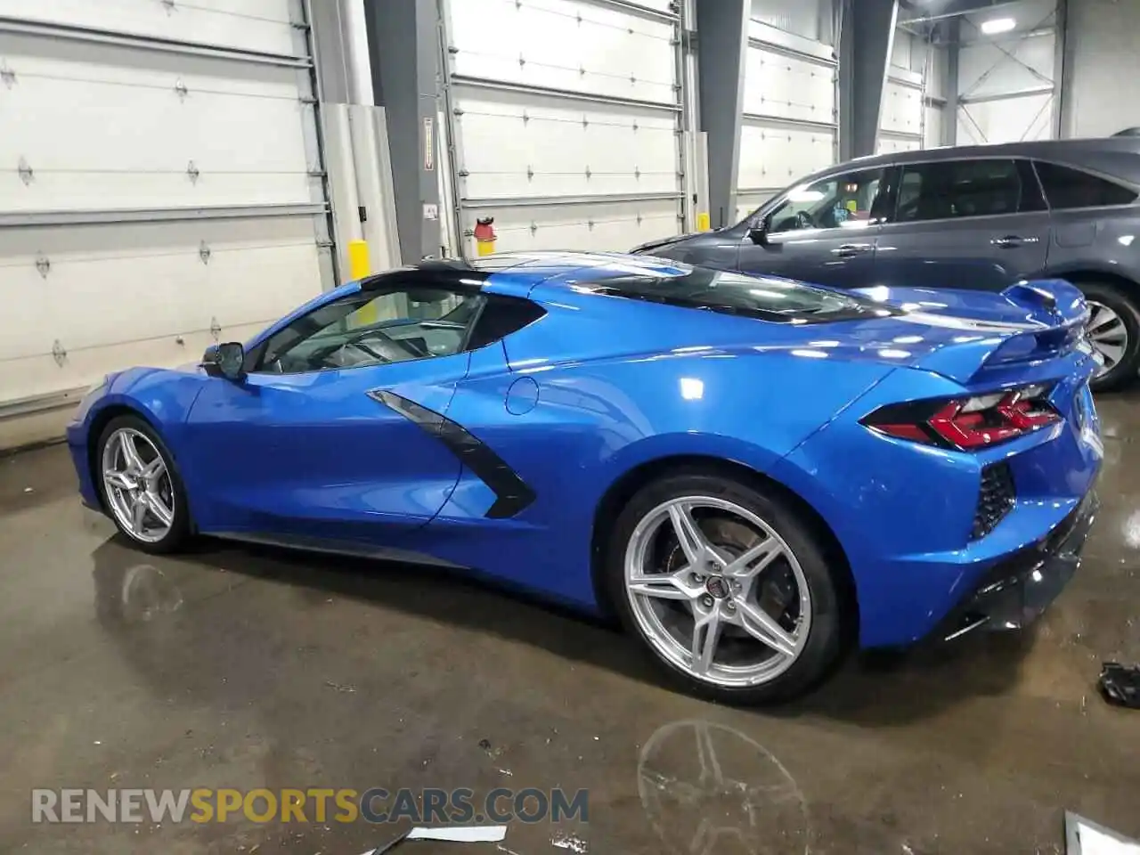 2 Photograph of a damaged car 1G1YB2D44M5101856 CHEVROLET CORVETTE 2021