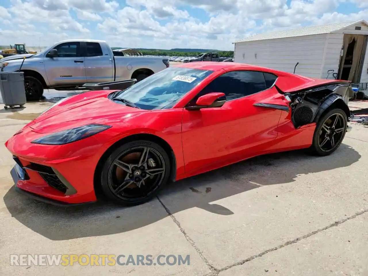1 Фотография поврежденного автомобиля 1G1YB2D4XM5110349 CHEVROLET CORVETTE 2021