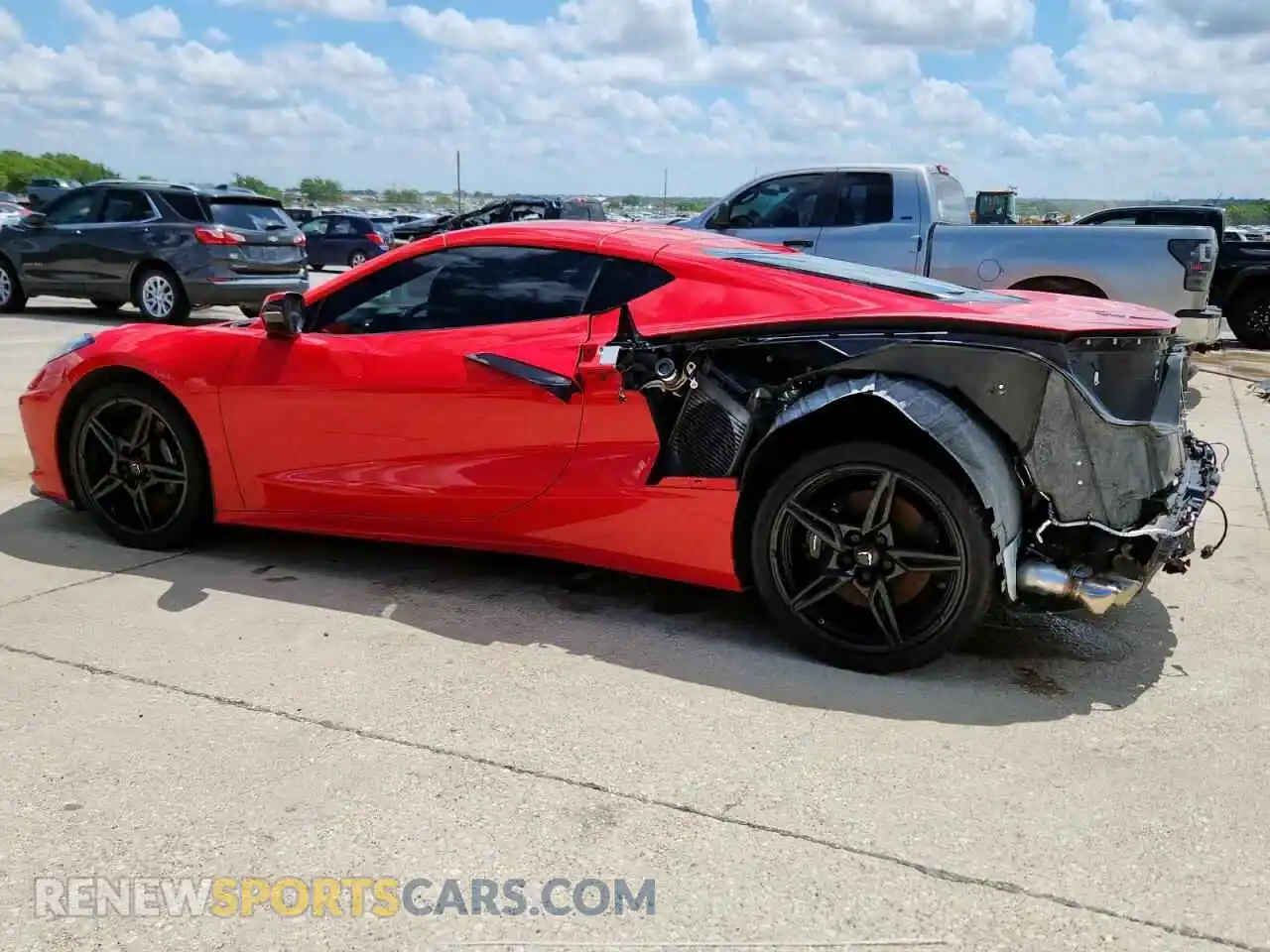 2 Фотография поврежденного автомобиля 1G1YB2D4XM5110349 CHEVROLET CORVETTE 2021