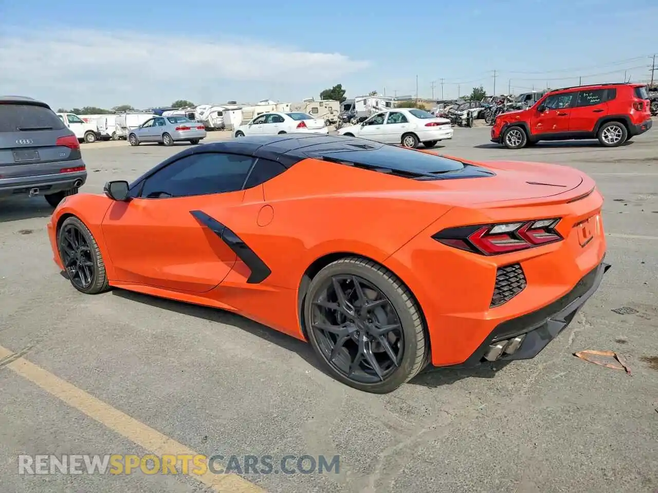2 Фотография поврежденного автомобиля 1G1YB2D4XM5112991 CHEVROLET CORVETTE 2021