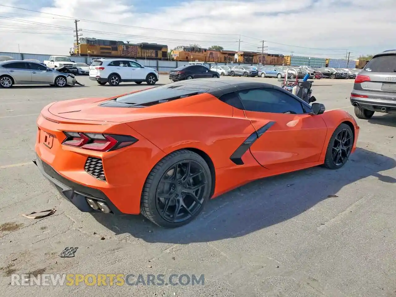 3 Фотография поврежденного автомобиля 1G1YB2D4XM5112991 CHEVROLET CORVETTE 2021