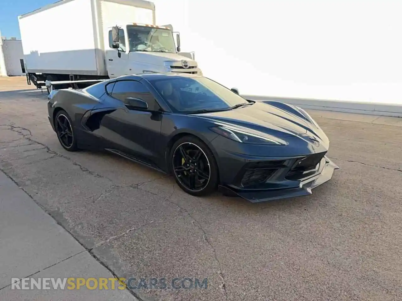 1 Photograph of a damaged car 1G1YB2D4XM5115812 CHEVROLET CORVETTE 2021
