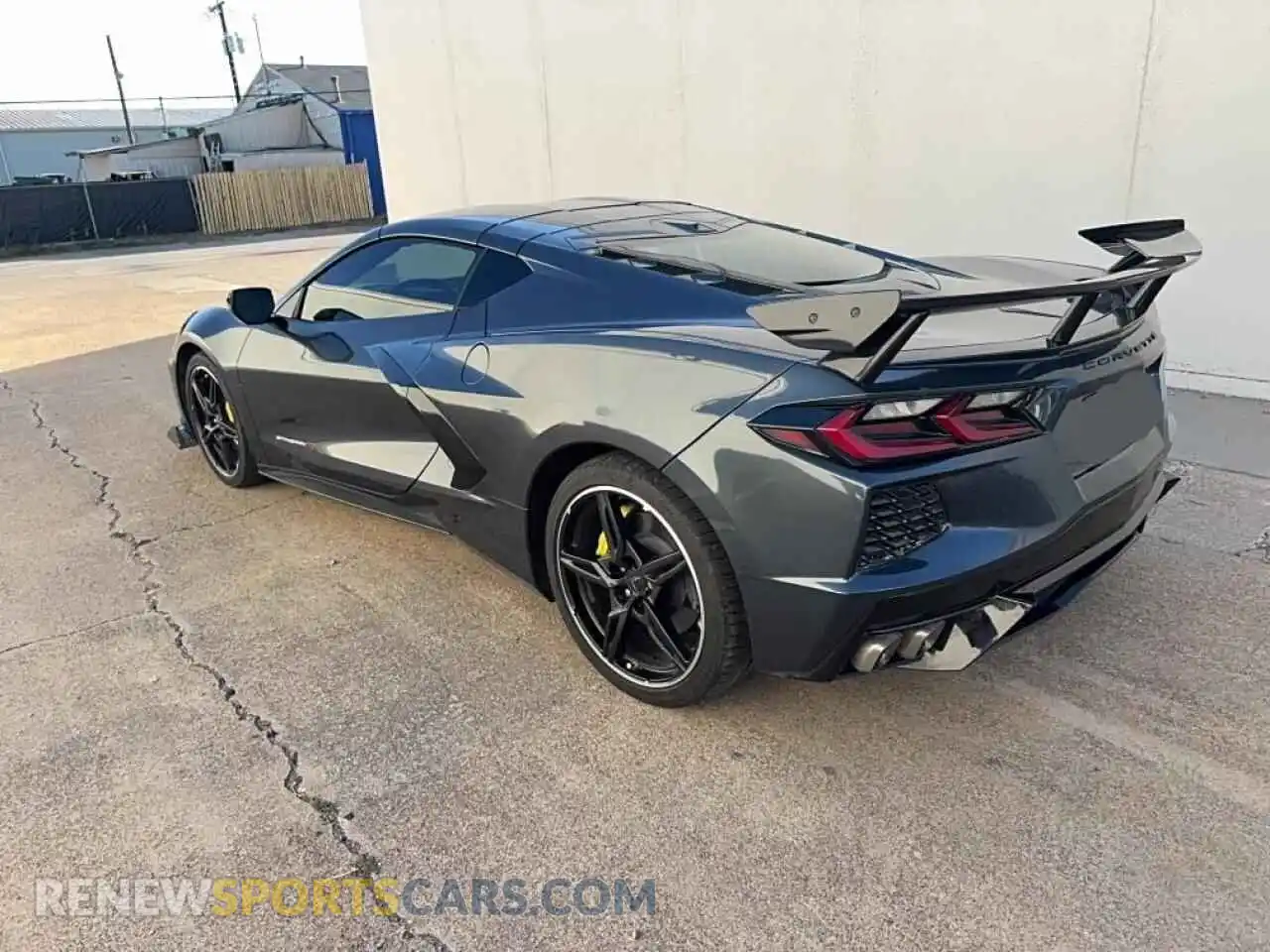 3 Photograph of a damaged car 1G1YB2D4XM5115812 CHEVROLET CORVETTE 2021