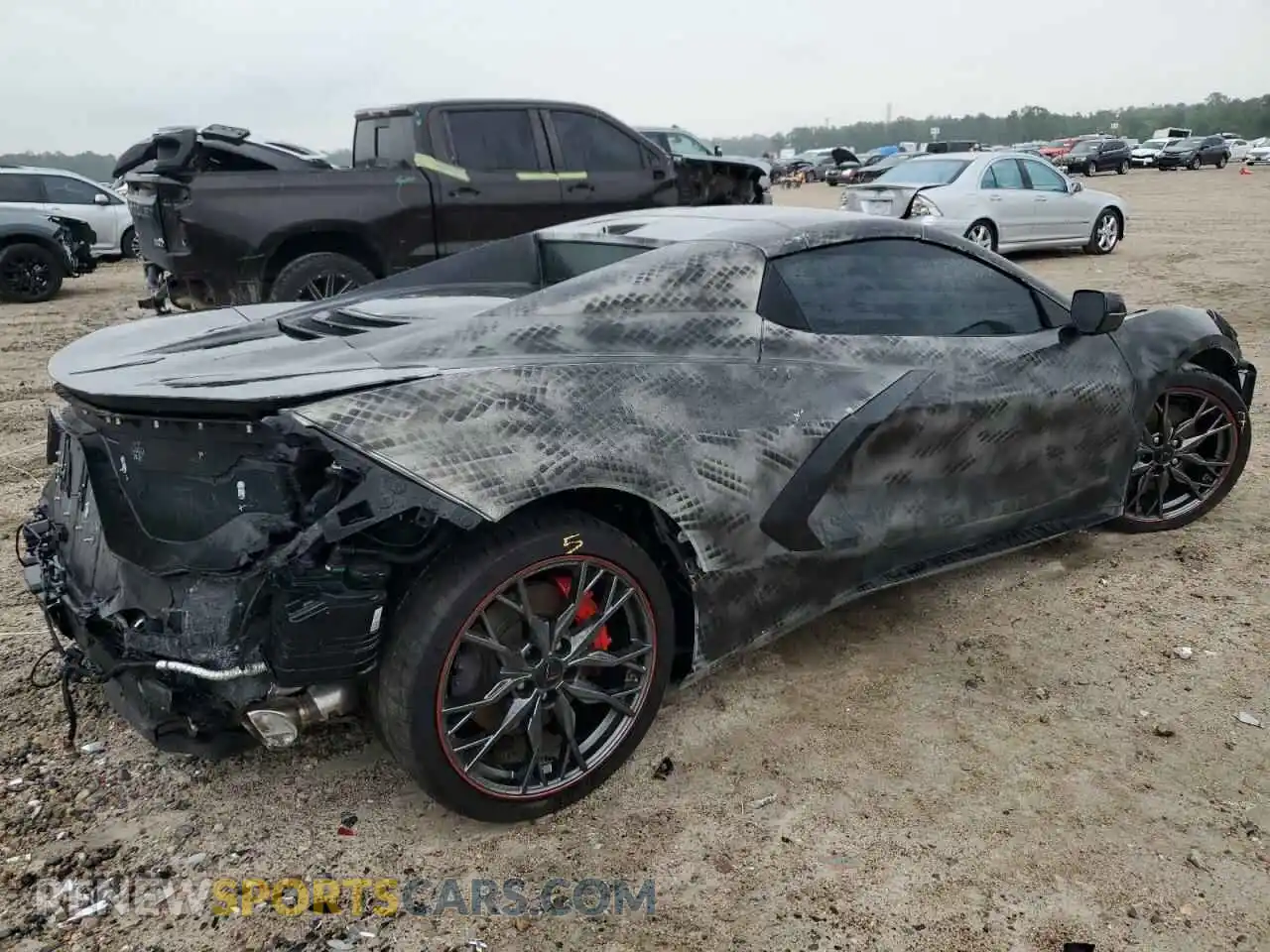 3 Photograph of a damaged car 1G1YB3D49M5122885 CHEVROLET CORVETTE 2021