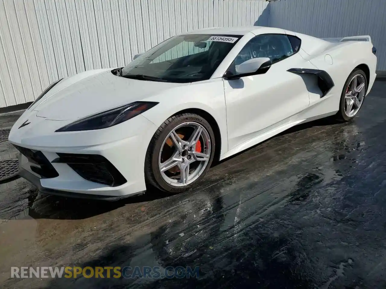 1 Photograph of a damaged car 1G1YC2D41M5116280 CHEVROLET CORVETTE 2021