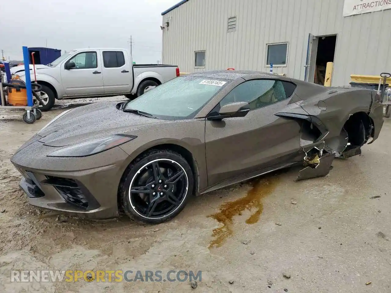 1 Photograph of a damaged car 1G1YC2D45M5104696 CHEVROLET CORVETTE 2021