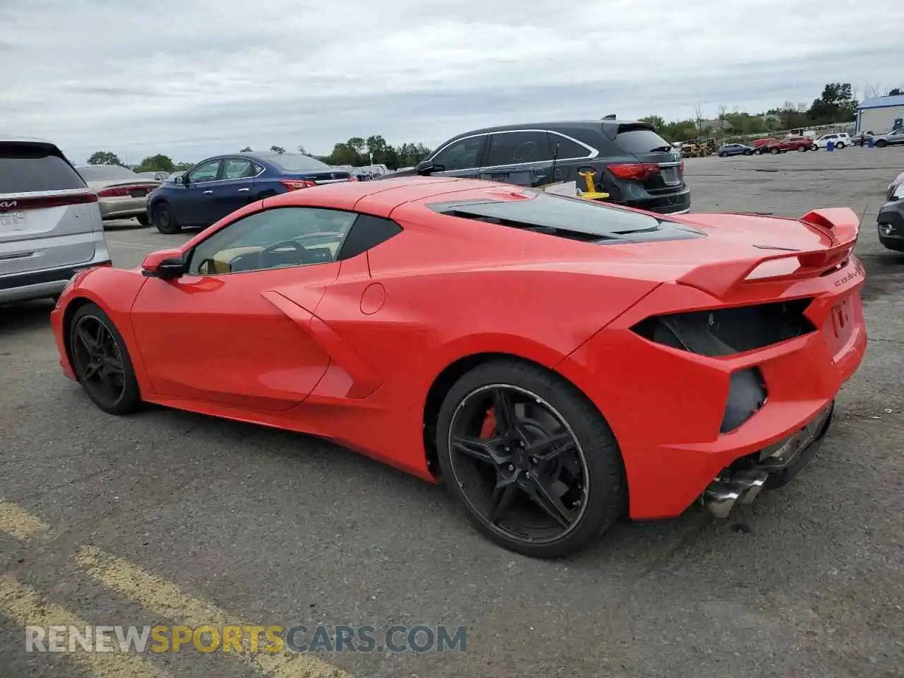 2 Фотография поврежденного автомобиля 1G1YC2D46M5104285 CHEVROLET CORVETTE 2021