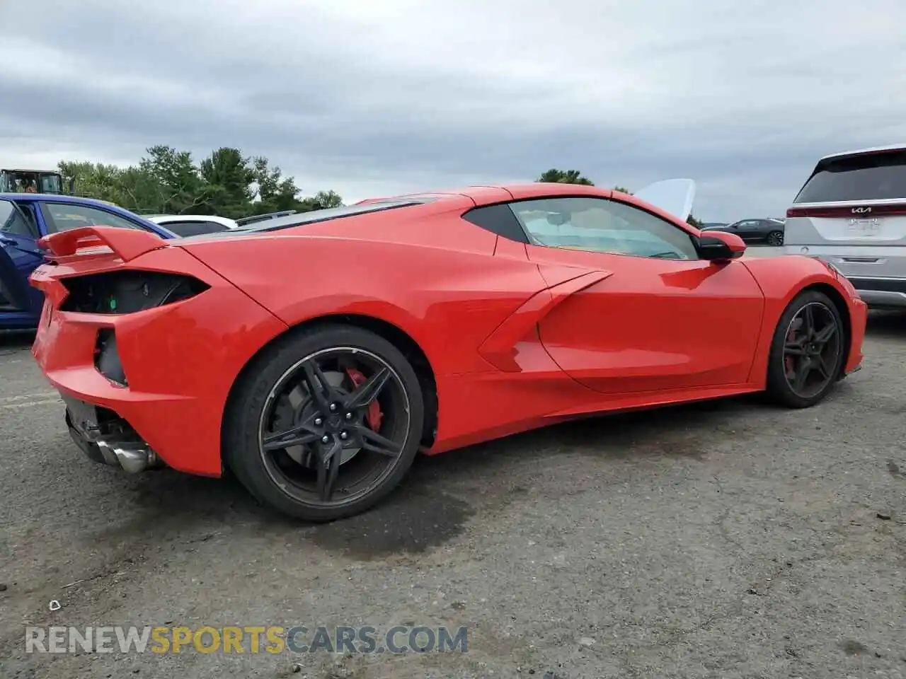 3 Фотография поврежденного автомобиля 1G1YC2D46M5104285 CHEVROLET CORVETTE 2021