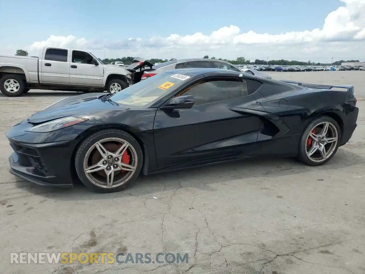 1 Photograph of a damaged car 1G1YC2D46M5110636 CHEVROLET CORVETTE 2021