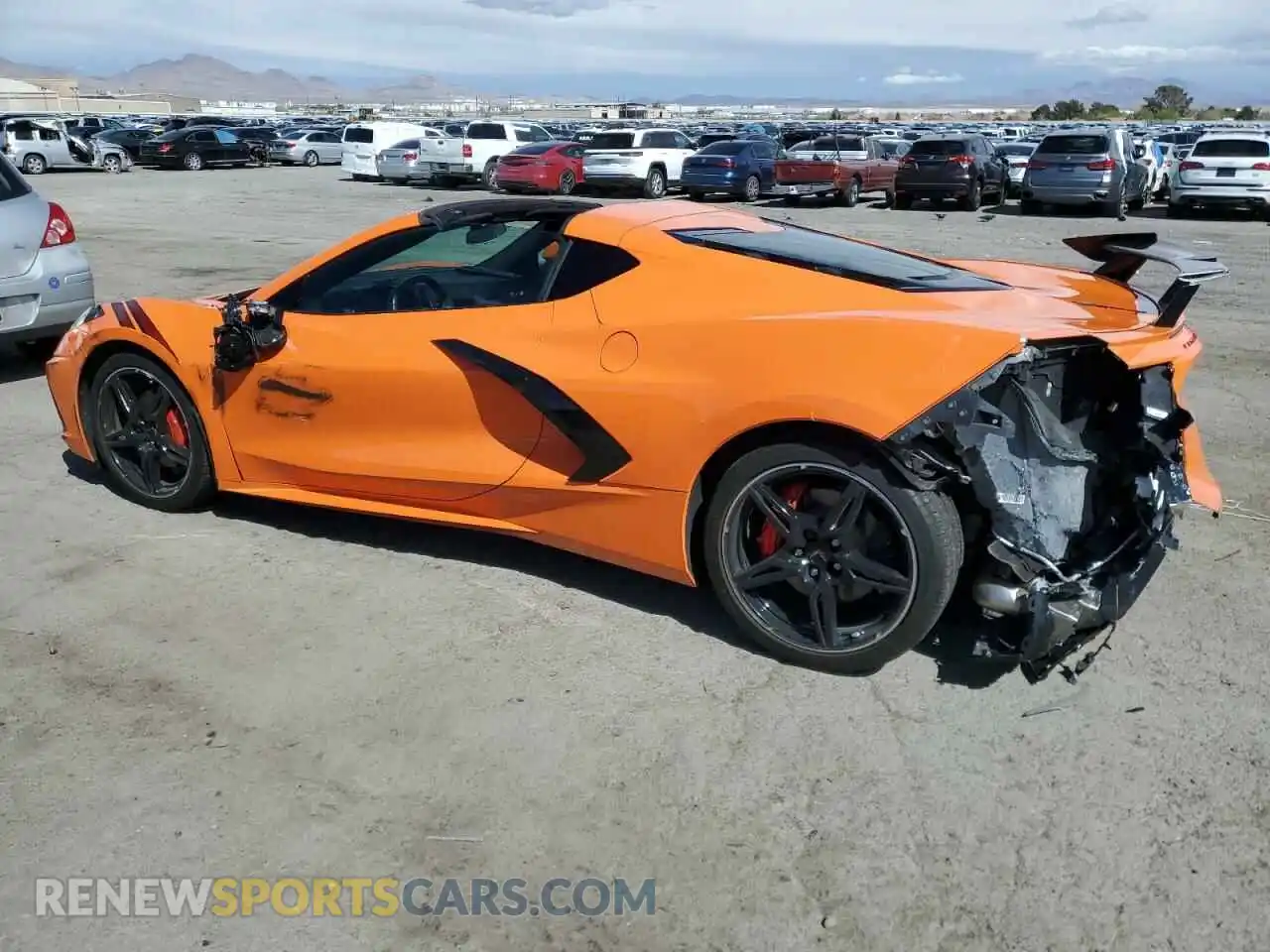 2 Photograph of a damaged car 1G1YA2D40N5118657 CHEVROLET CORVETTE 2022