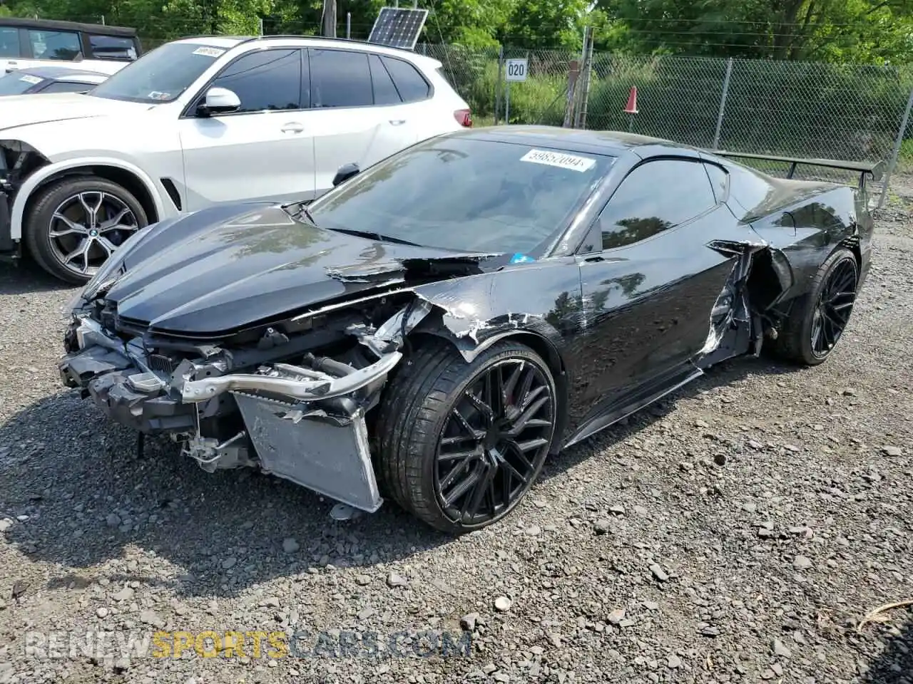 1 Photograph of a damaged car 1G1YA2D46N5118906 CHEVROLET CORVETTE 2022