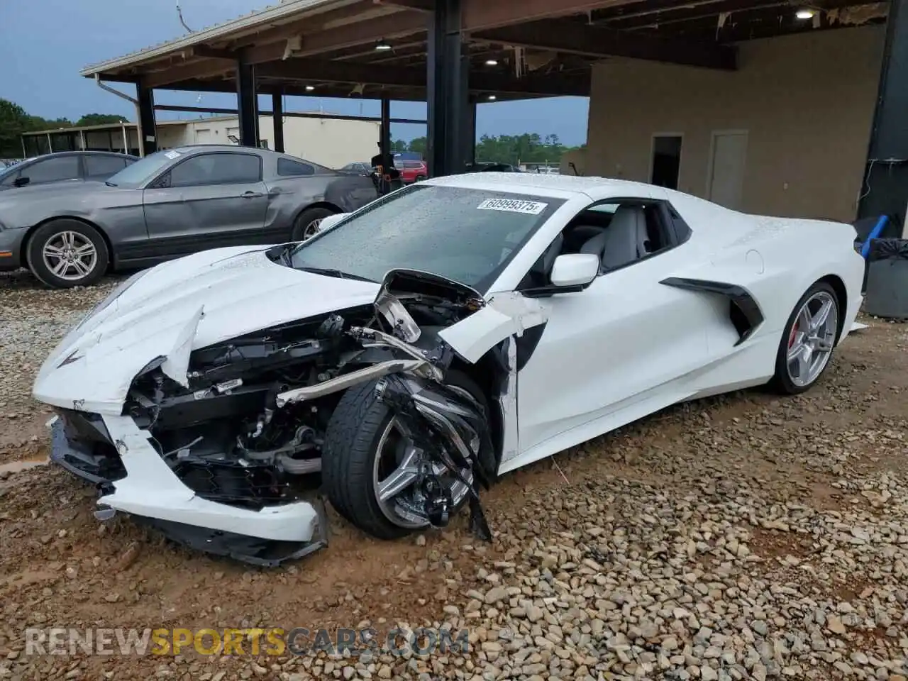 1 Photograph of a damaged car 1G1YA3D42N5101221 CHEVROLET CORVETTE 2022