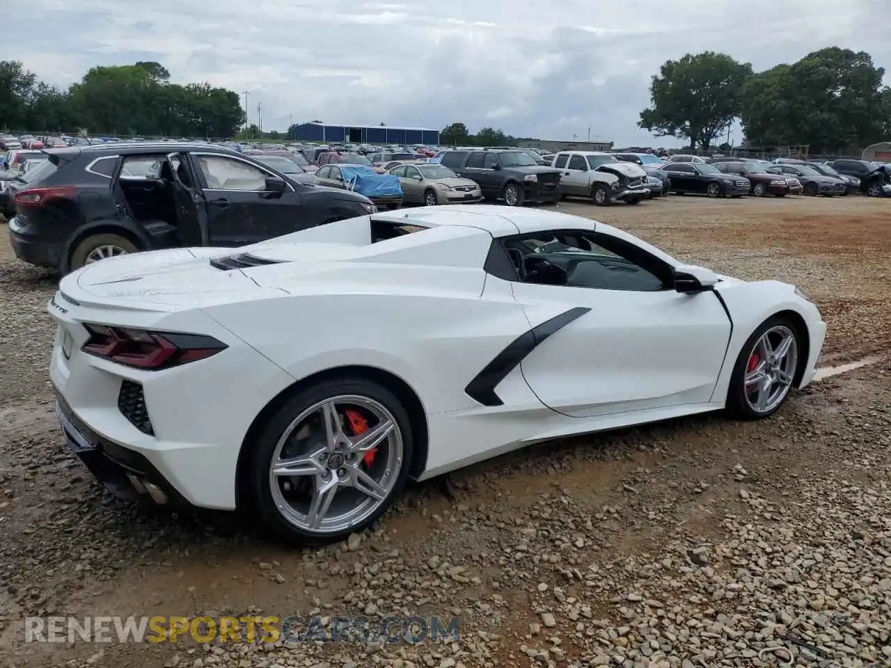 3 Photograph of a damaged car 1G1YA3D42N5101221 CHEVROLET CORVETTE 2022
