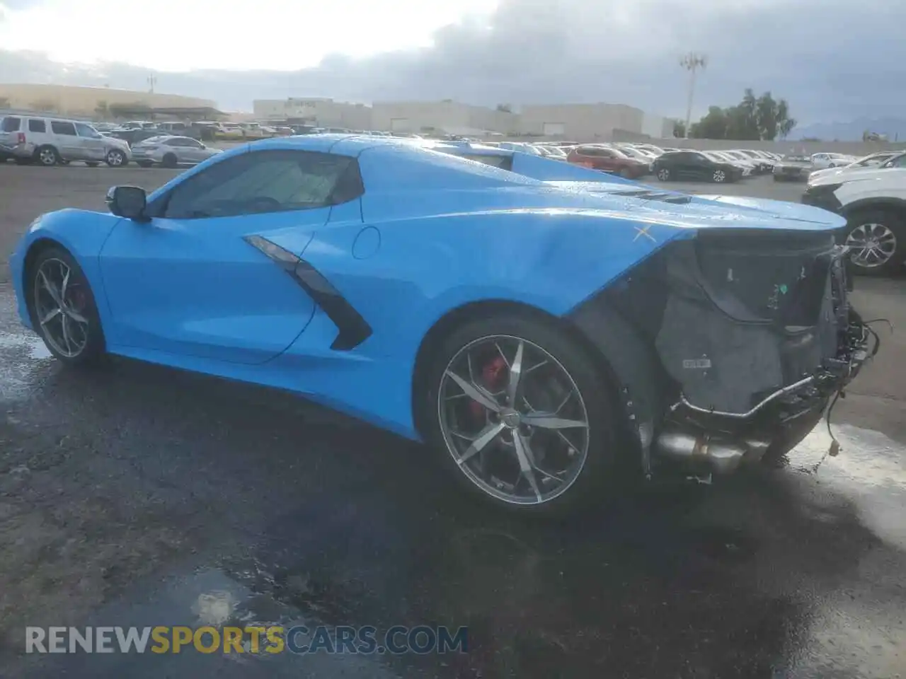 2 Photograph of a damaged car 1G1YA3D44N5101964 CHEVROLET CORVETTE 2022
