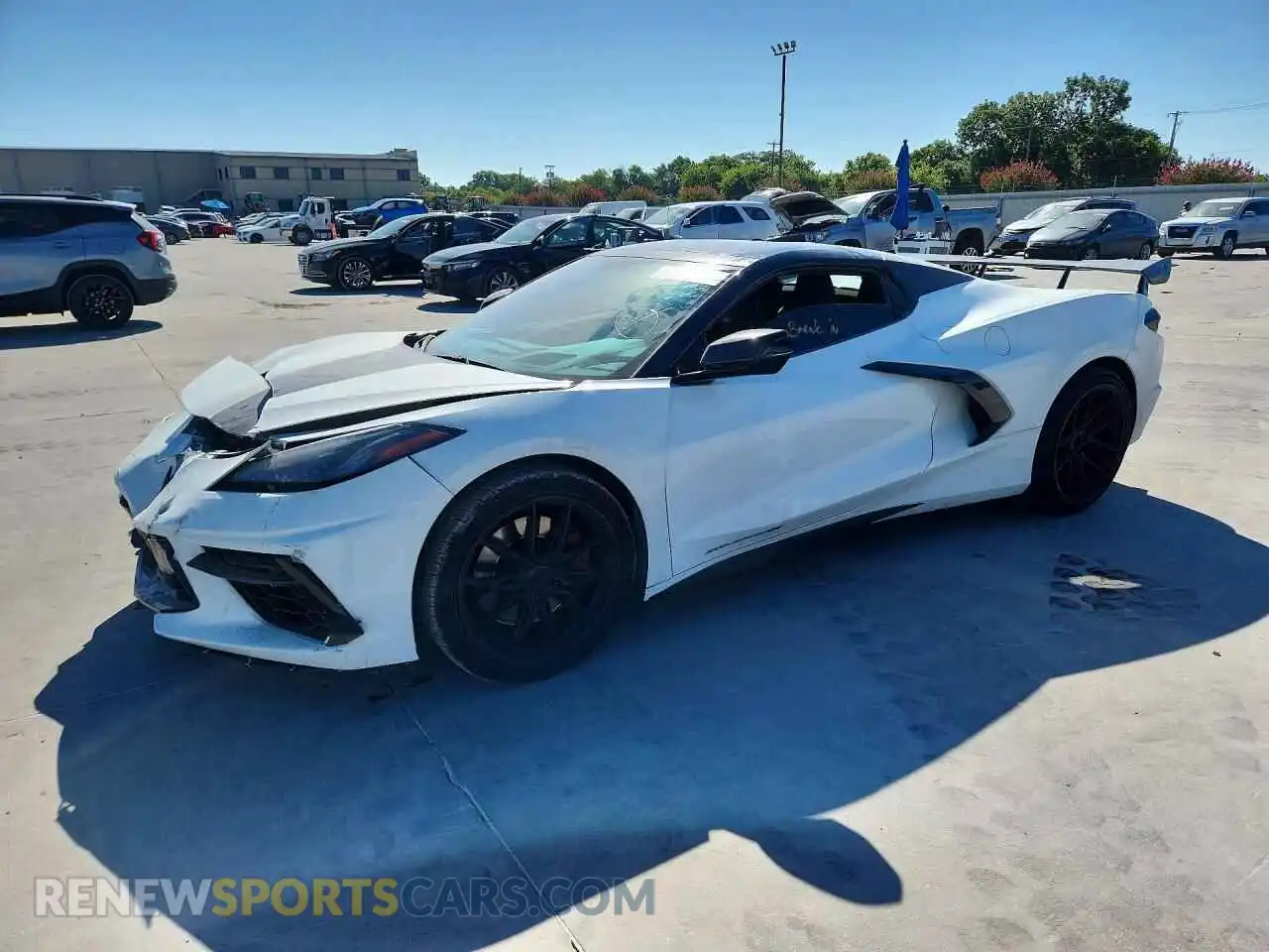 1 Фотография поврежденного автомобиля 1G1YC3D44N5112067 CHEVROLET CORVETTE 2022