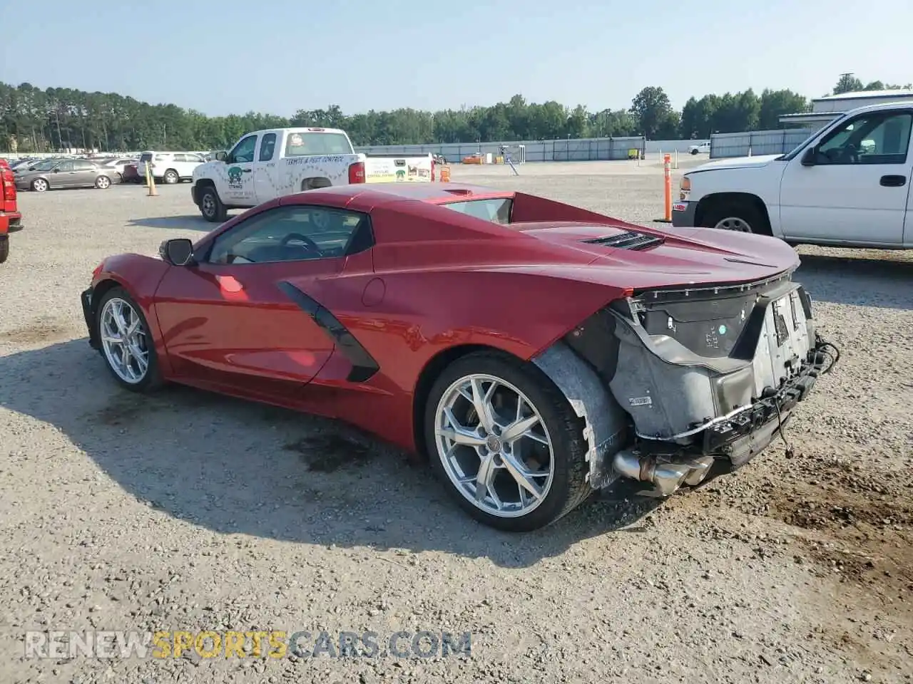 2 Photograph of a damaged car 1G1YC3D44N5113672 CHEVROLET CORVETTE 2022