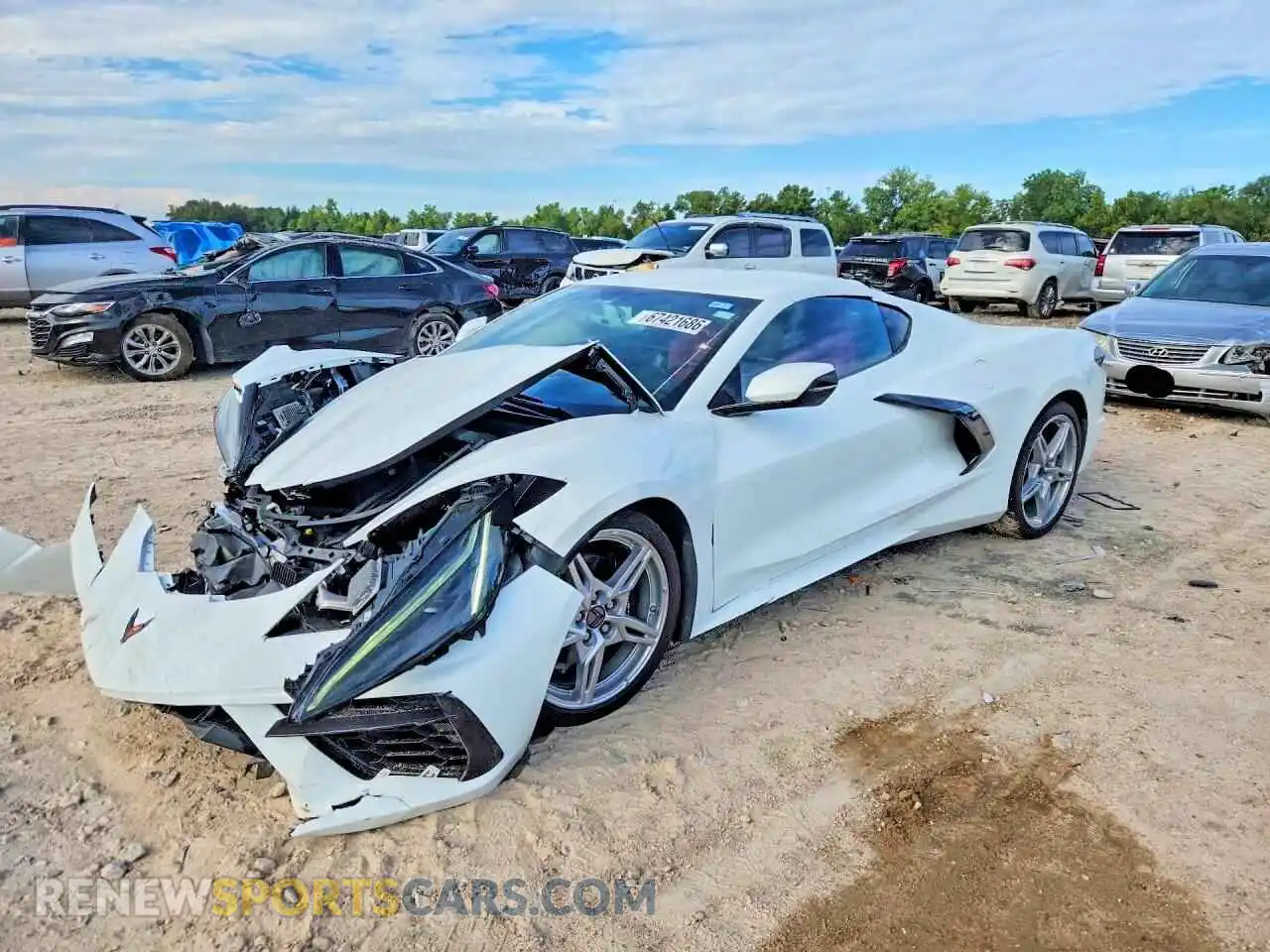 1 Фотография поврежденного автомобиля 1G1YA2D40P5113056 CHEVROLET CORVETTE 2023