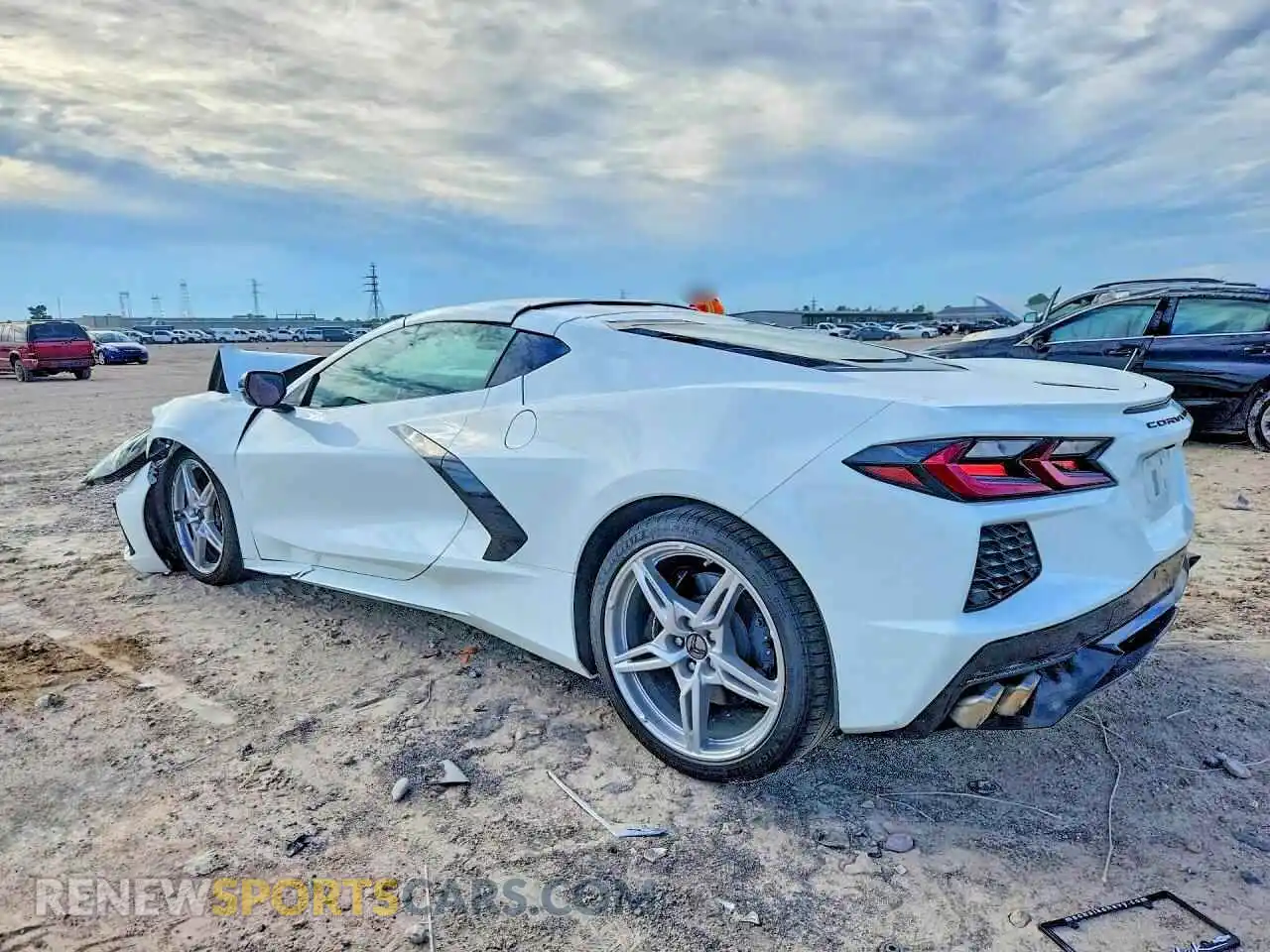 2 Фотография поврежденного автомобиля 1G1YA2D40P5113056 CHEVROLET CORVETTE 2023